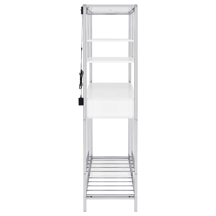 Figueroa Wine Cabinet with LED Lighting