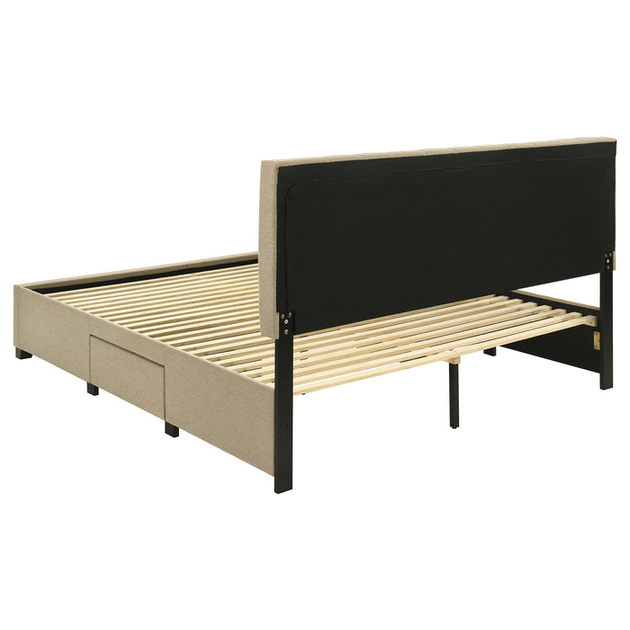 Wheatland Panel Platform Storage Bed