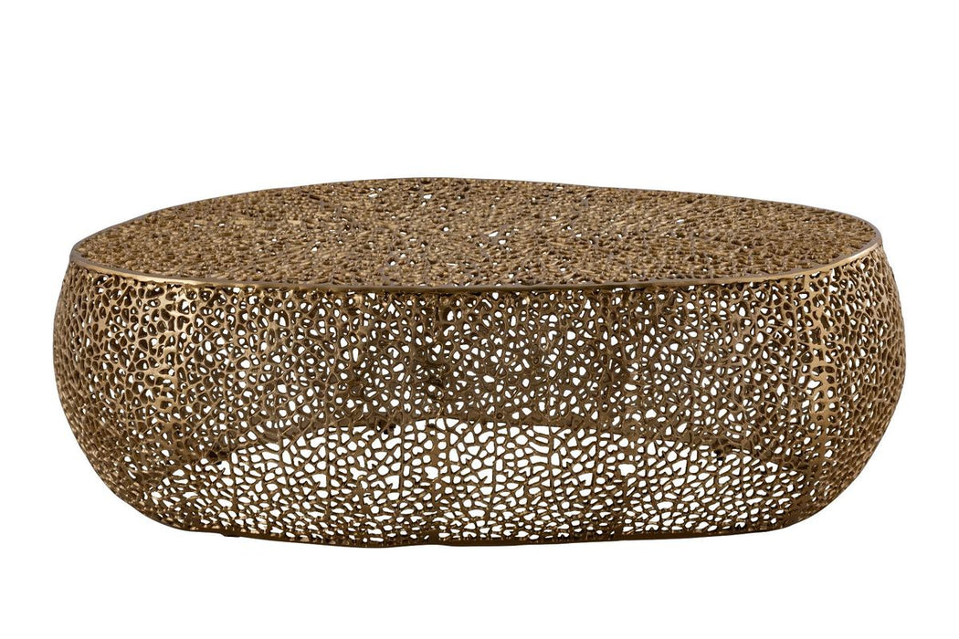 Galaxy Home CT3601-50 Coffee Table in Gold