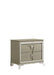 Galaxy Home Samantha Nightstand Silver image