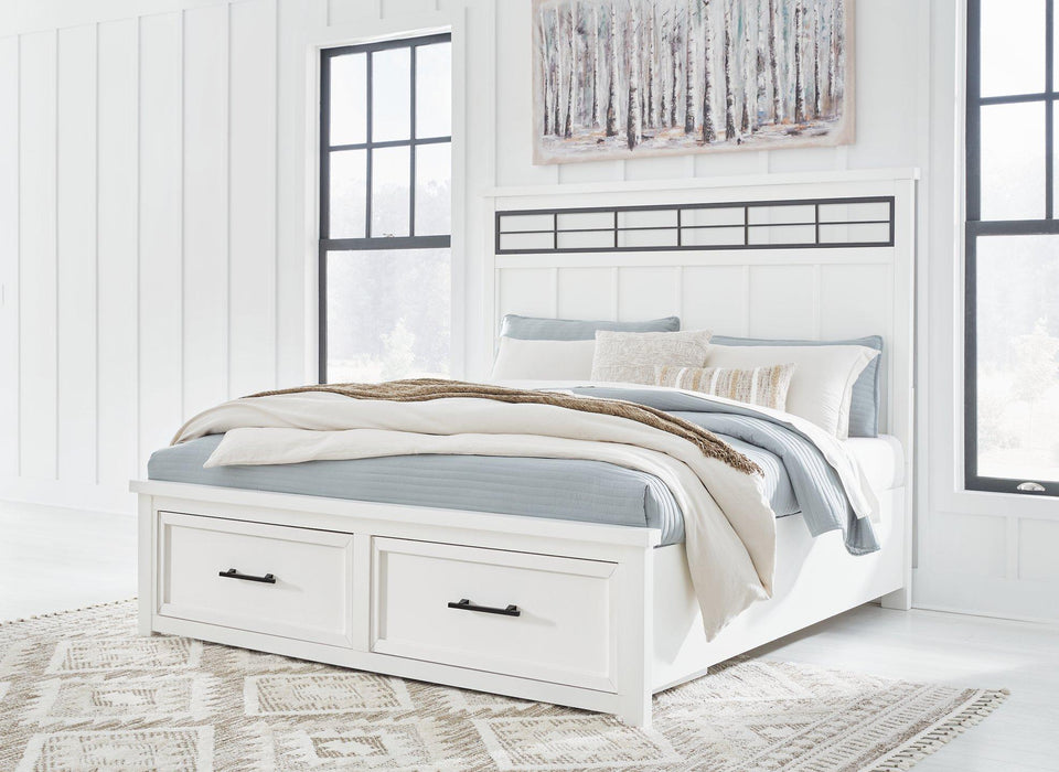 Ashbryn Panel Storage Bed