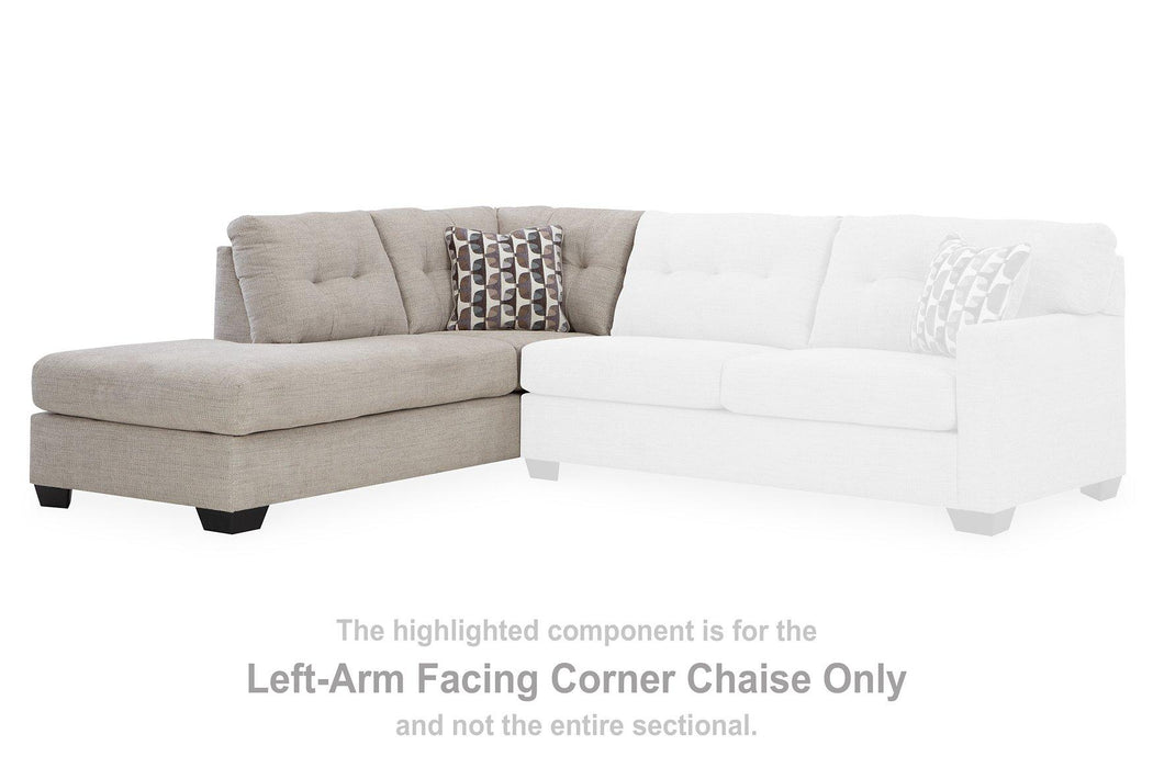 Mahoney 2-Piece Sleeper Sectional with Chaise