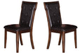 Pam Transitional Style Dining Chair in Espresso finish Wood image