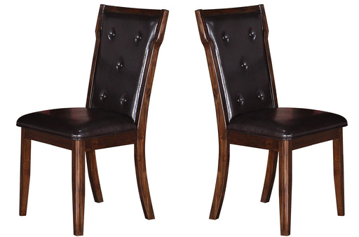 Pam Transitional Style Dining Chair in Espresso finish Wood image