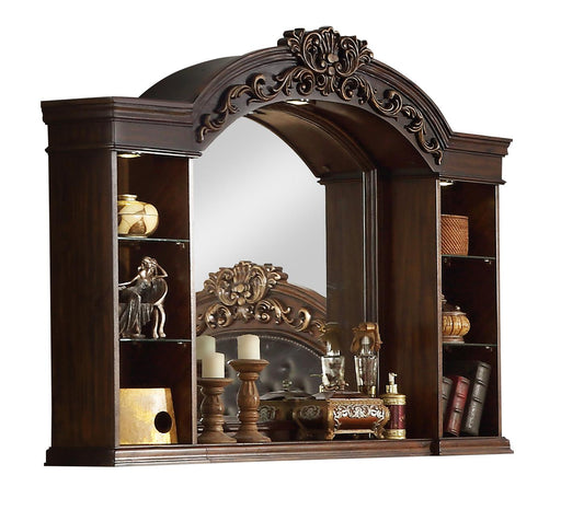 Aspen Traditional Style Mirror in Cherry finish Wood image
