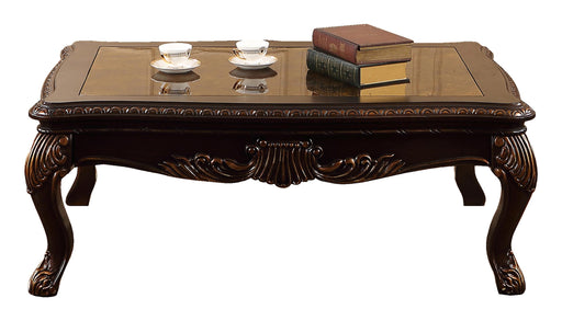 Alexa Traditional Style Coffee Table in Cherry finish Wood image