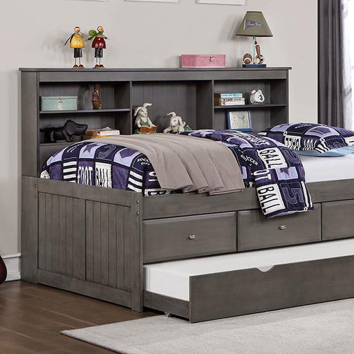 TIBALT Twin DayBed w/ Trundle, Dark Gray image