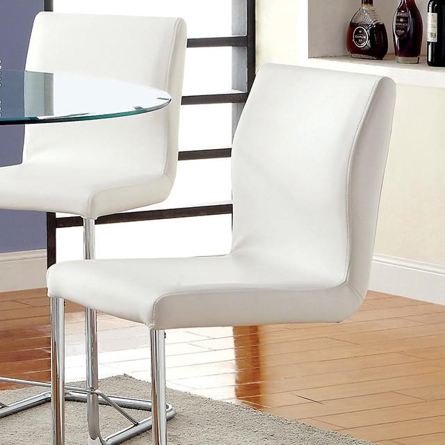 LODIA II White Counter Ht. Chair image