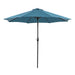 Soli 9' Outdoor Umbrella w/ Auto Tilt + 21" Round Base image