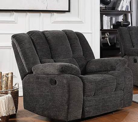 Galaxy Home Chicago Reclining Chair in Gray GHF-808857905642 image