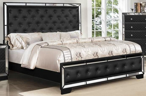 Galaxy Home Madison Full Panel Bed in Black GHF-808857705341 image