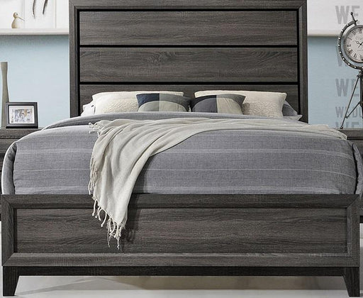 Galaxy Home Sierra King Panel Bed in Foil Grey GHF-808857584342 image
