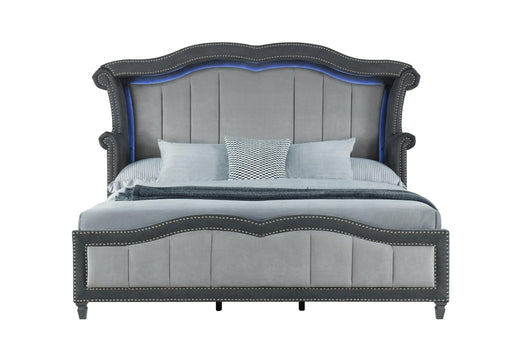 VANNA DARK GREY FULL BED image