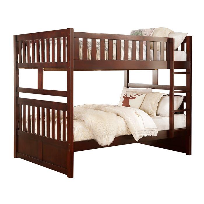 Rowe Full/Full Bunk Bed in Dark Cherry B2013FFDC-1* image