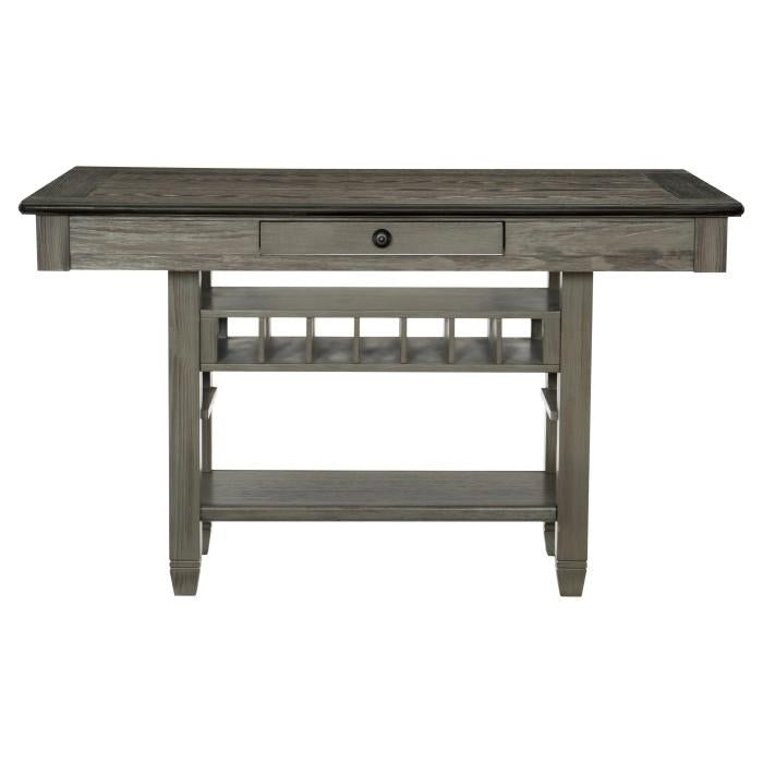 Granby Counter Height Dining Table in Coffee and Antique Gray 5627GY-36* image