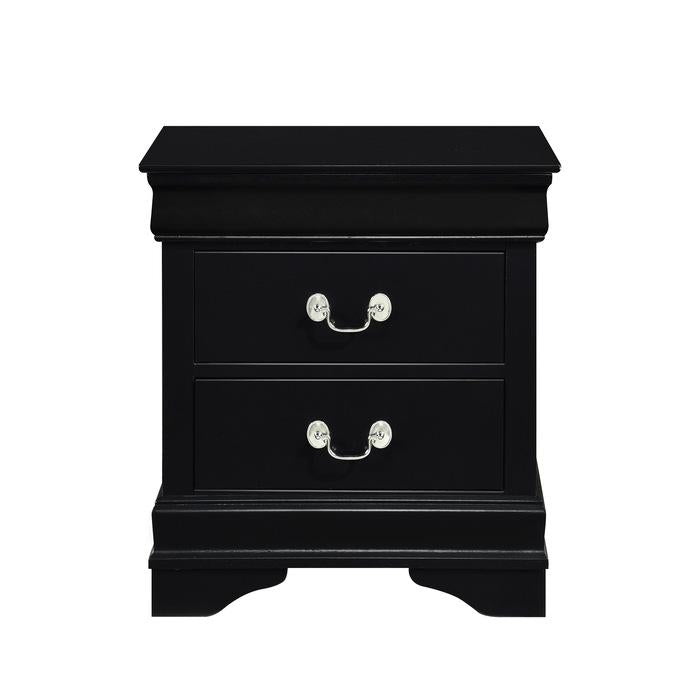 Mayville 2 Drawer Nightstand in Black 2147BK-4 image