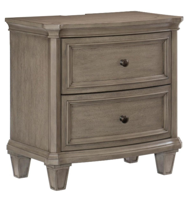 Vermillion Nightstand in Gray 5442-4