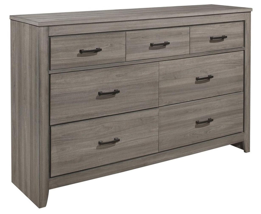 Waldorf 7 Drawer Dresser in Dark Gray 1902-5