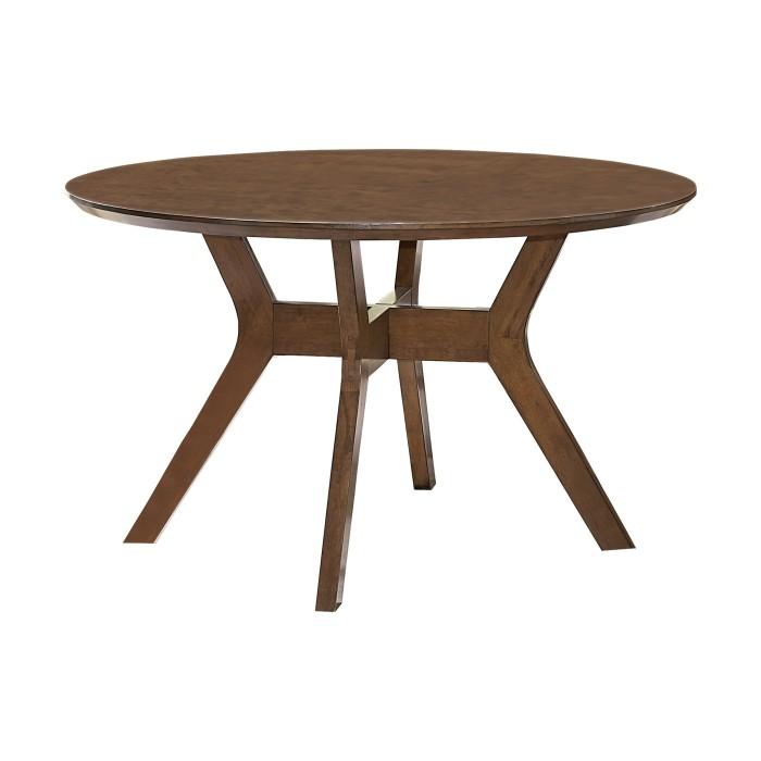 Homelegance Edam Round Dining Table in Light Oak 5492-52 image