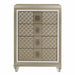 Homelegance Furniture Youth Loudon 4 Drawer Chest in Champagne Metallic B1515-9 image