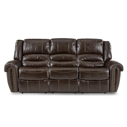 Homelegance Furniture Center Hill Double Reclining Sofa in Dark Brown 9668BRW-3 image
