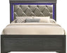 Galaxy Home Brooklyn Twin Bed in Gray image
