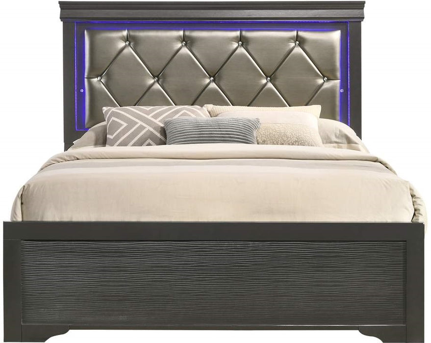 Galaxy Home Brooklyn Queen Bed in Gray image