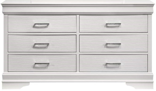 Galaxy Home Brooklyn Dresser in White image