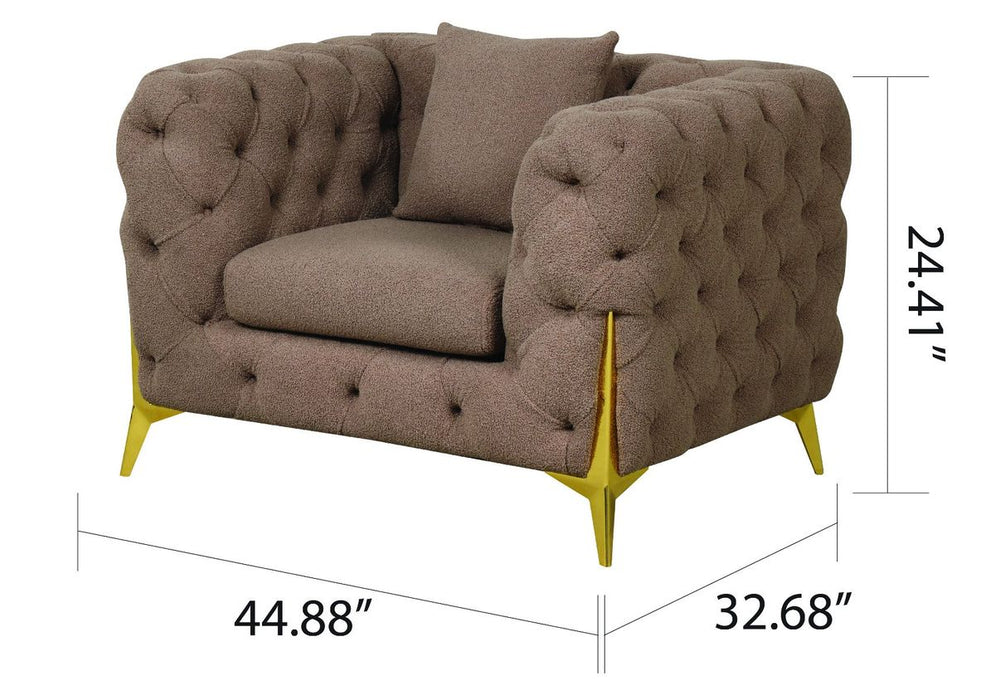 Galaxy Home Contempo Chair in Mocha