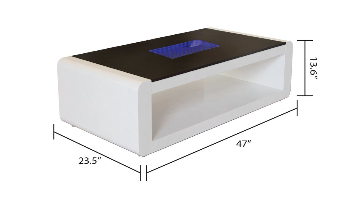 Galaxy Home Chelsea Coffee Table in White