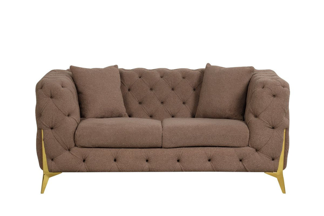 Galaxy Home Contempo Loveseat in Mocha image