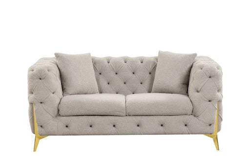 Galaxy Home Contempo Loveseat in Grey image