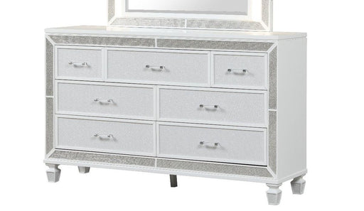 Galaxy Home Crystal Dresser in White image