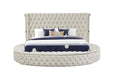 Galaxy Home Hazel King Bed in Cream image