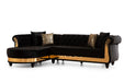 Galaxy Home Julia Sectional In Black image