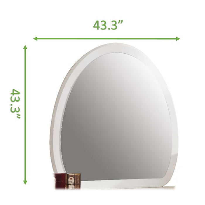 Galaxy Home Laura Mirror in White