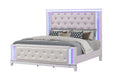 Galaxy Home Opium King Bed in White image