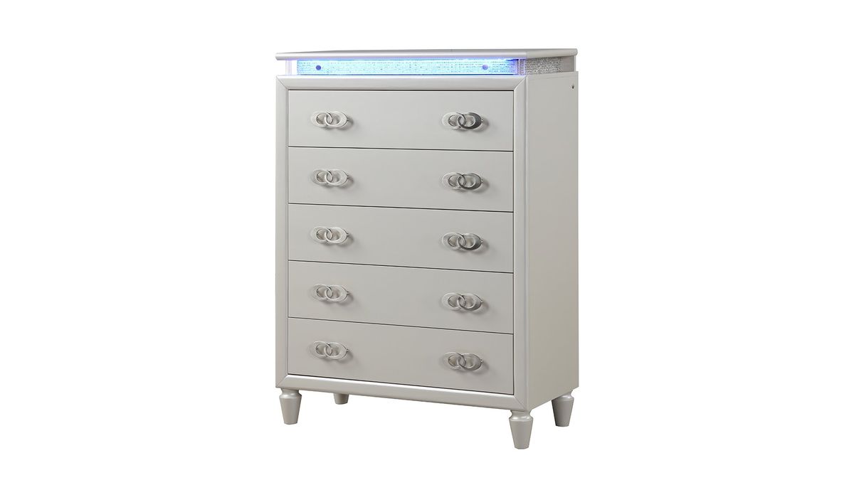 Galaxy Home Passion Chest in Milky White image