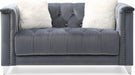 Galaxy Home Russell Loveseat in Gray image