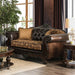 Quirino Tan/Dark Brown Love Seat image