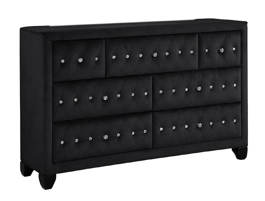 Galaxy Home Sophia Dresser in Black