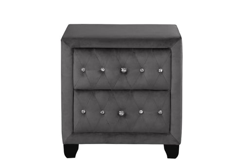 Galaxy Home Sophia Nightstand Gray image