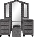 Galaxy Home Sophia Vanity in Gray image