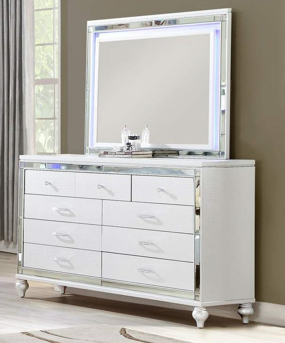 Galaxy Home Sterling Dresser in White