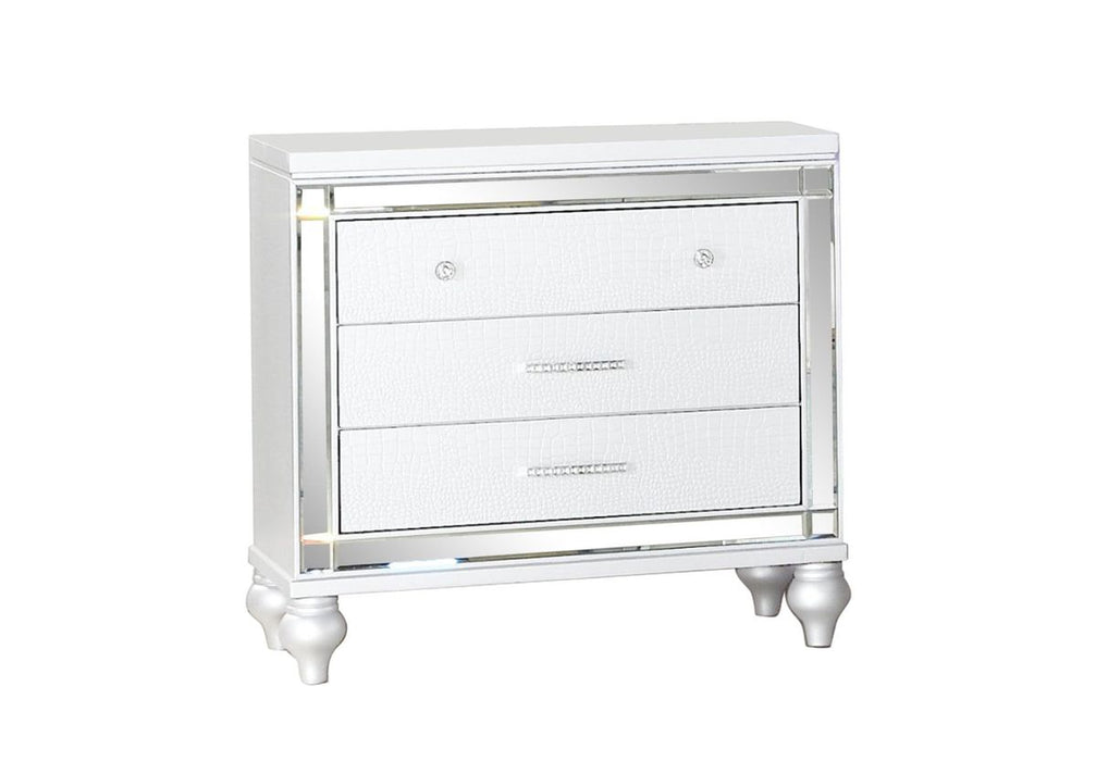 Galaxy Home Sterling Nightstand White