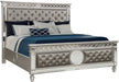 Galaxy Home Symphony Queen Bed in Silver image