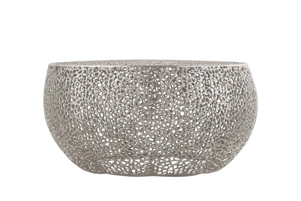 Galaxy Home T3502-32 Coffee Table in Silver